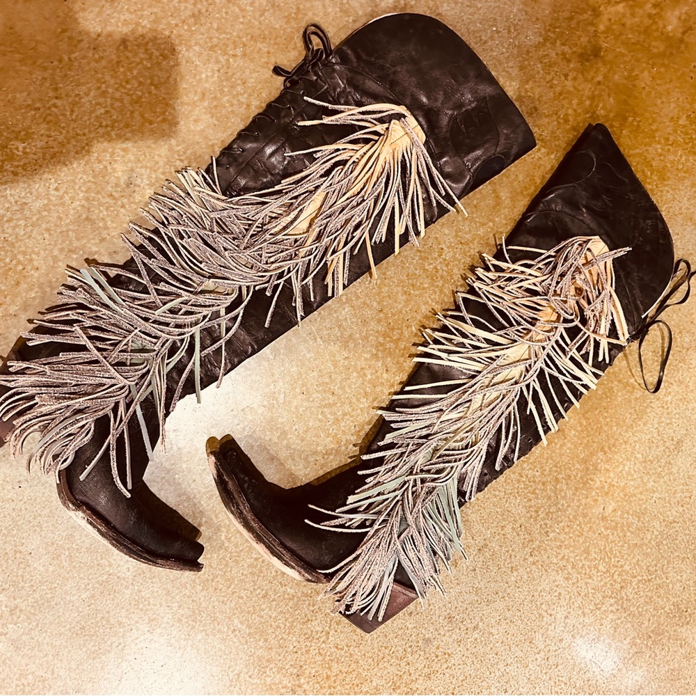 Junk Gypsy Spirit Animal Tall Boots